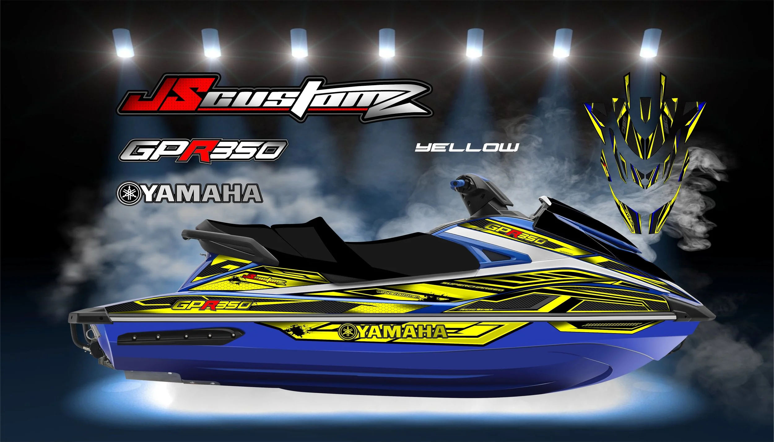 月曜で終了します。YAMAHA GP1800とジェットデッキ JS Customz
